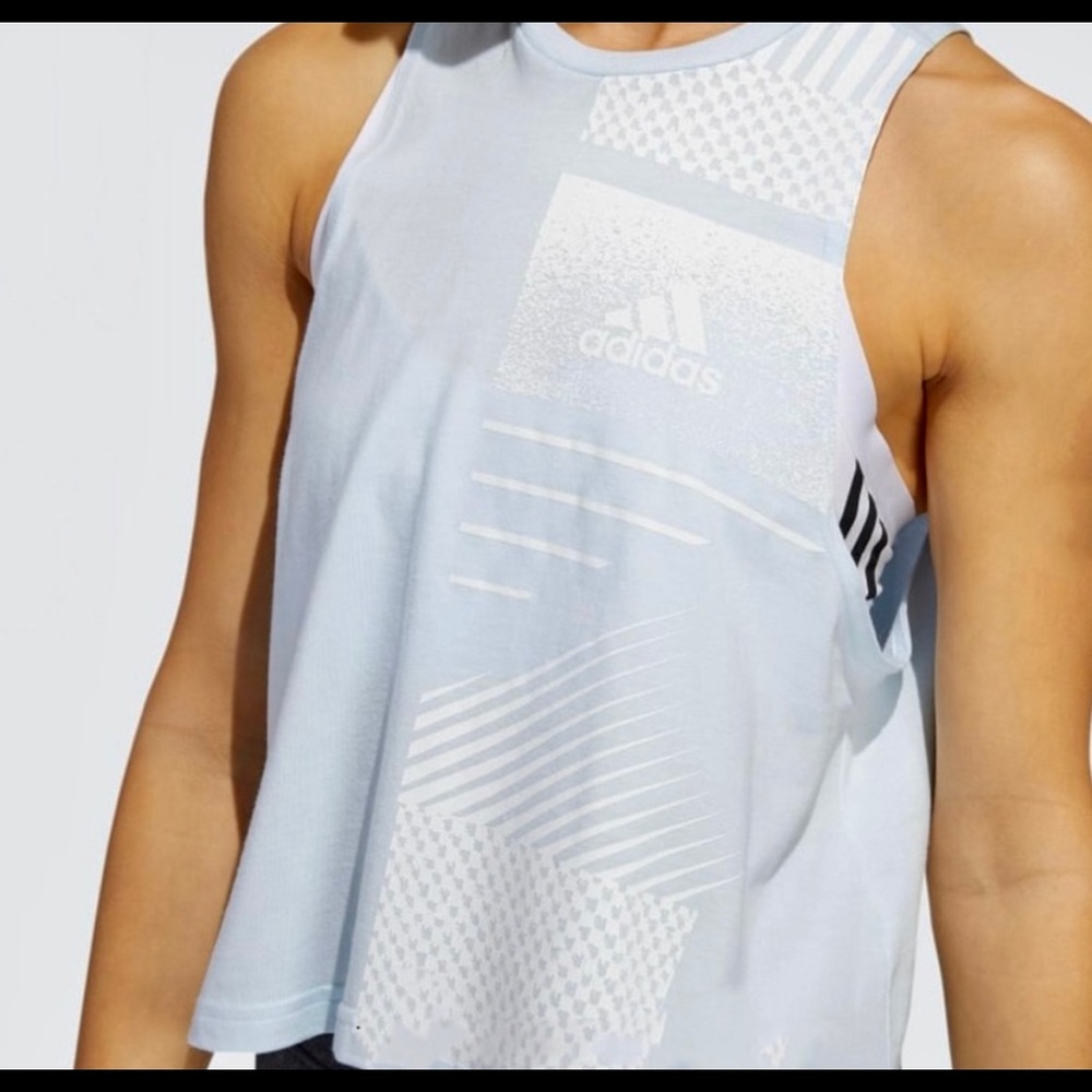 ADIDAS Tank Top (in Sky Tint - Size M)
